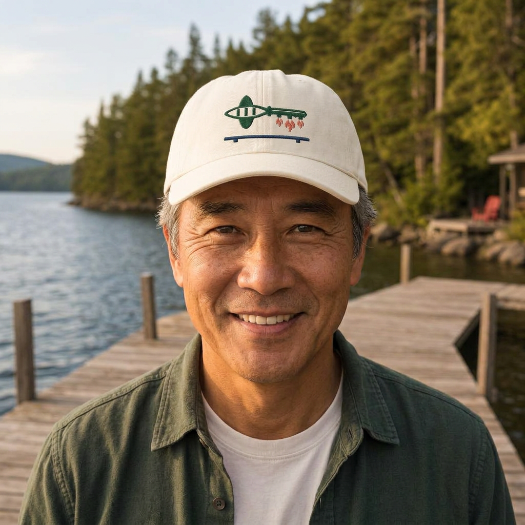 Cottage Mode & AAMUS — Canoe cap worn in the world