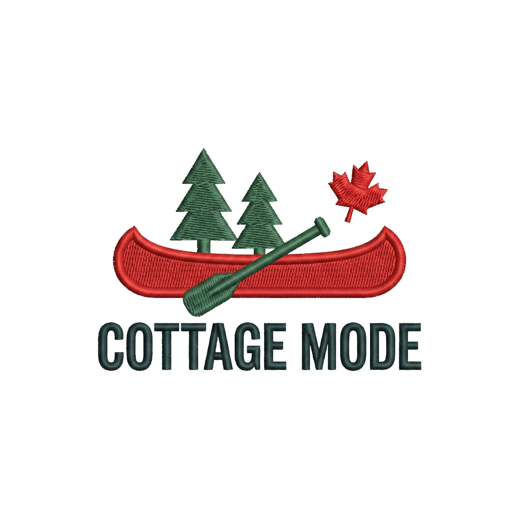 Cottage Mode & AAMUS — Cottage Mode — embroidery artwork